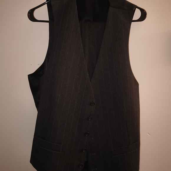 Oscar De La Renta 3 Piece Suit 44L 38W - Picture 11 of 15
